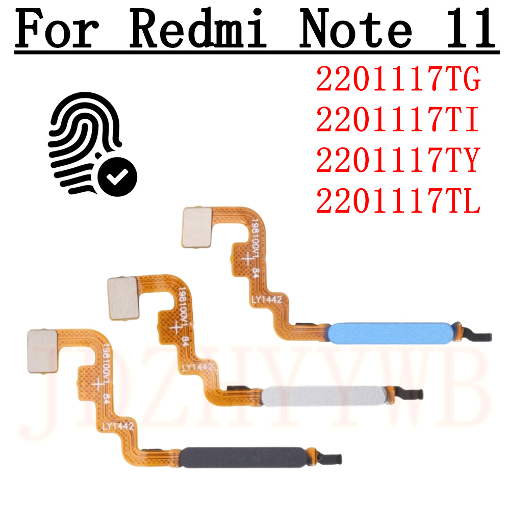 Fingerprint Cable Flex - Оригинальная кнопка «Домой», кнопка возврата, лента,
